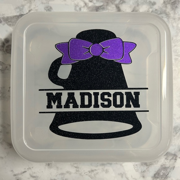 Cheer Dance Gymnastic Competition Bow Boxes Case Design #5 - Picture 1 of 2